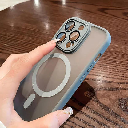 Magnetic shockproof case for iPhone