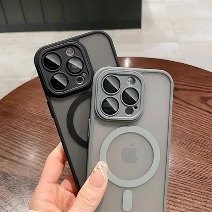 Magnetic shockproof case for iPhone