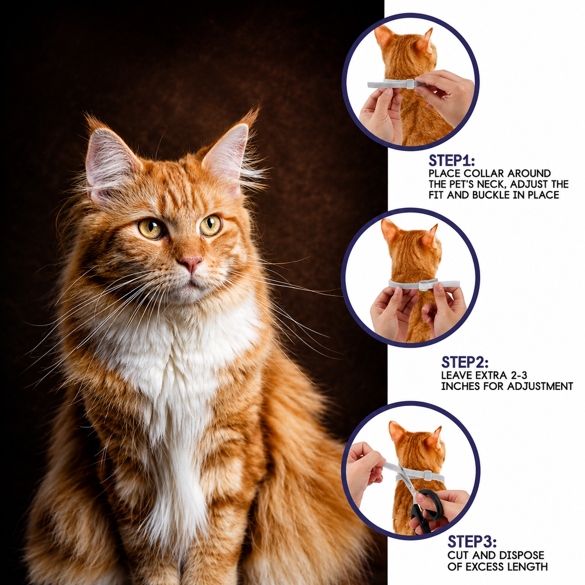 Flea and tick collar For Dogs and Cats
