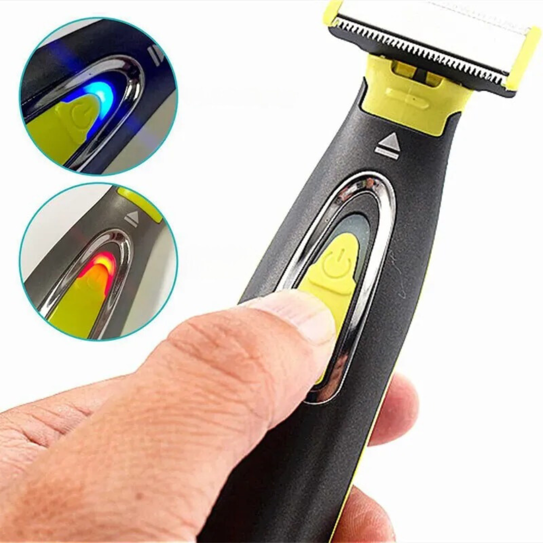 Portable electric shaver for the whole body