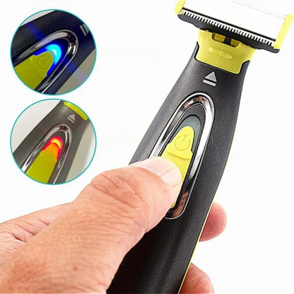 Portable electric shaver for the whole body