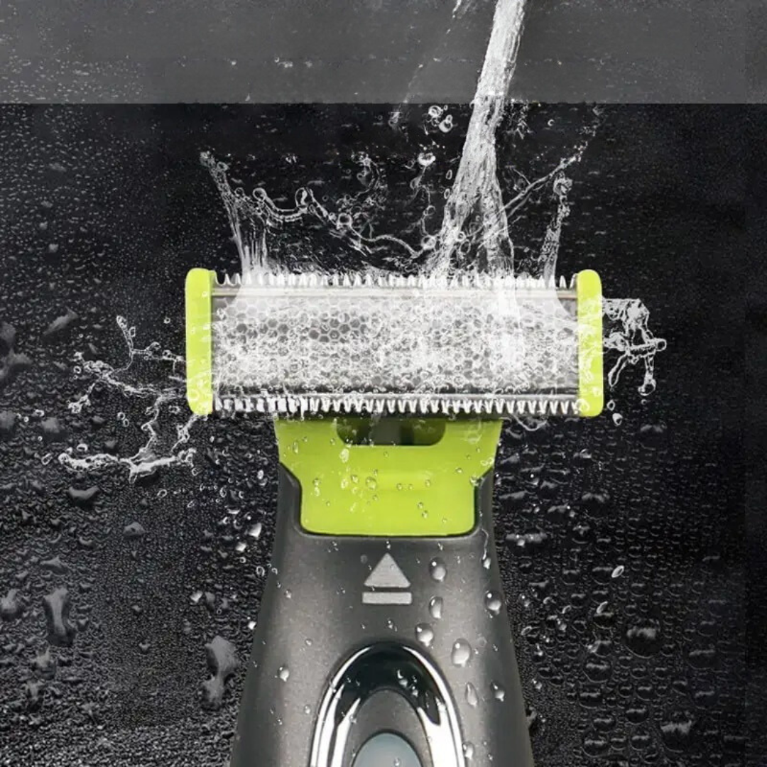 Portable electric shaver for the whole body