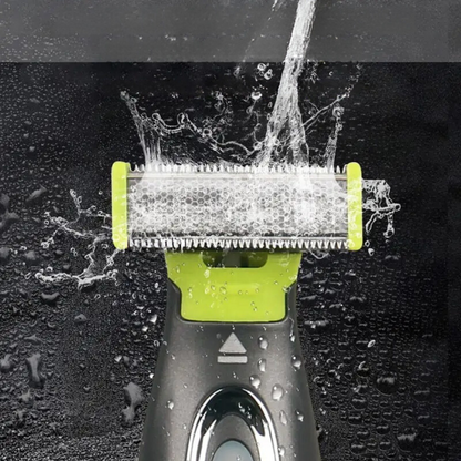 Portable electric shaver for the whole body