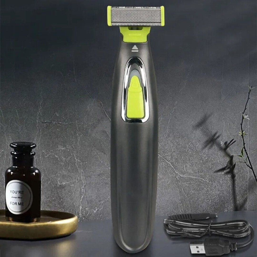 Portable electric shaver for the whole body