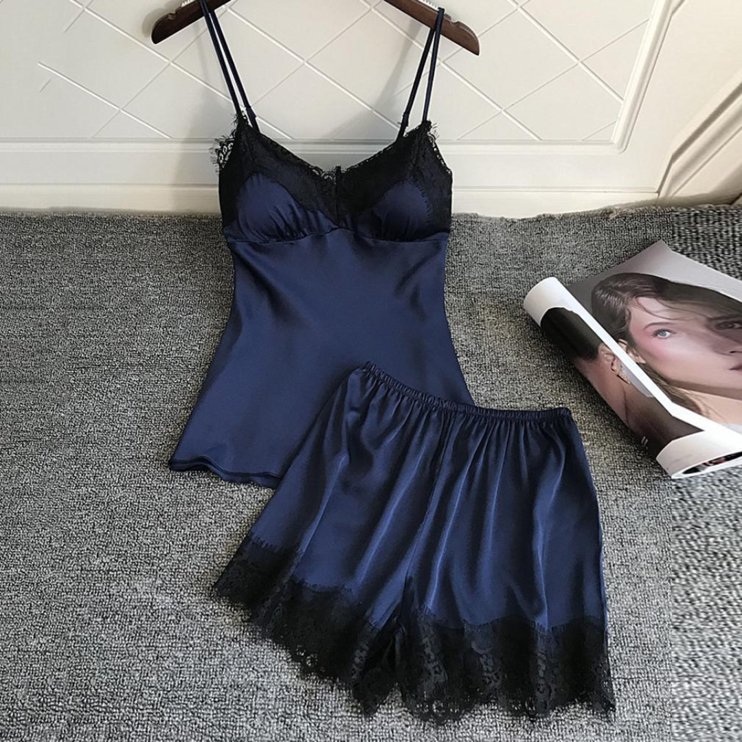 Women's V-neck nightwear set