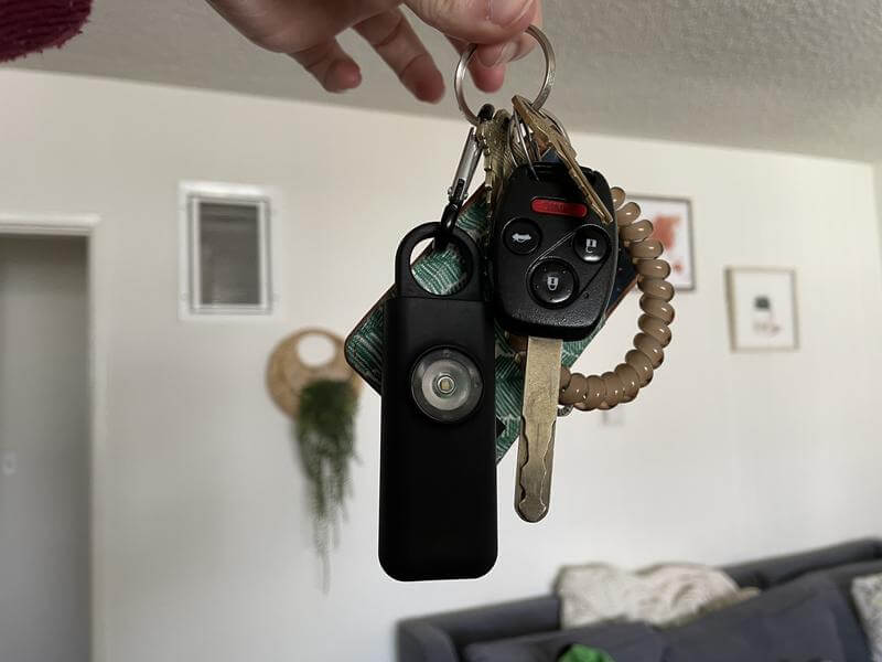 Security Alarm Keychain