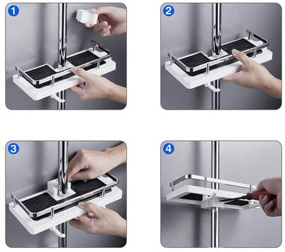 Bathroom Storage Rack Organiser