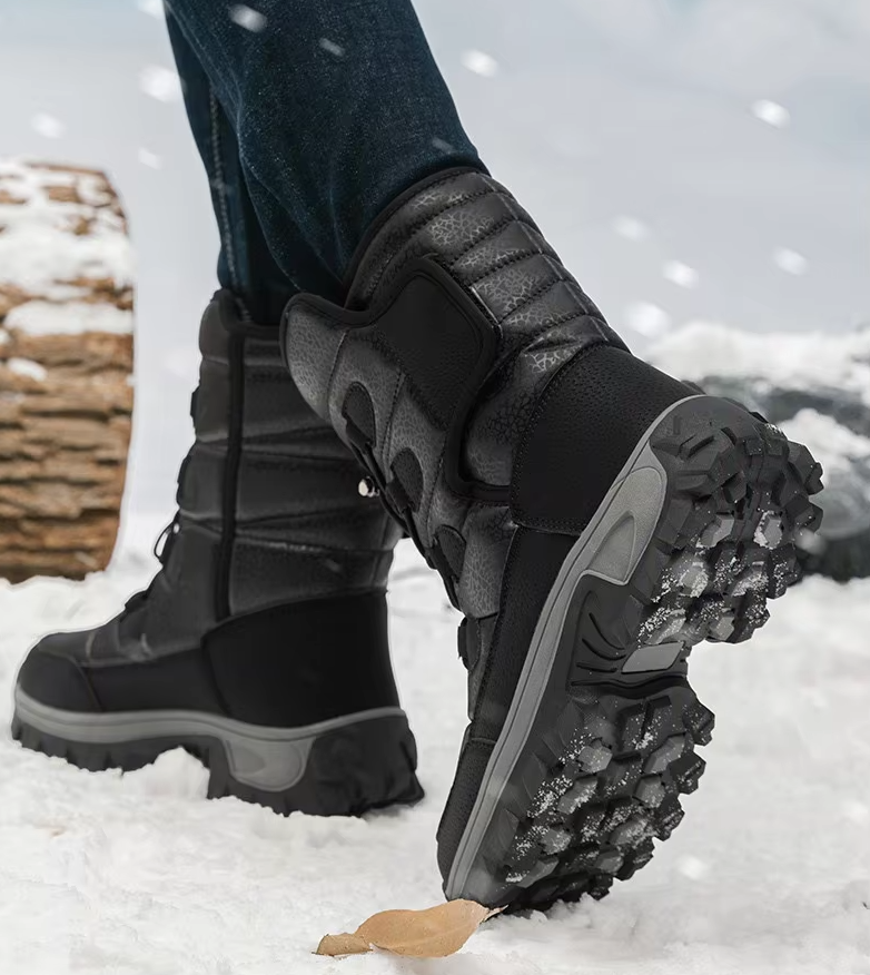 Men's High Top Winter Plush Boots