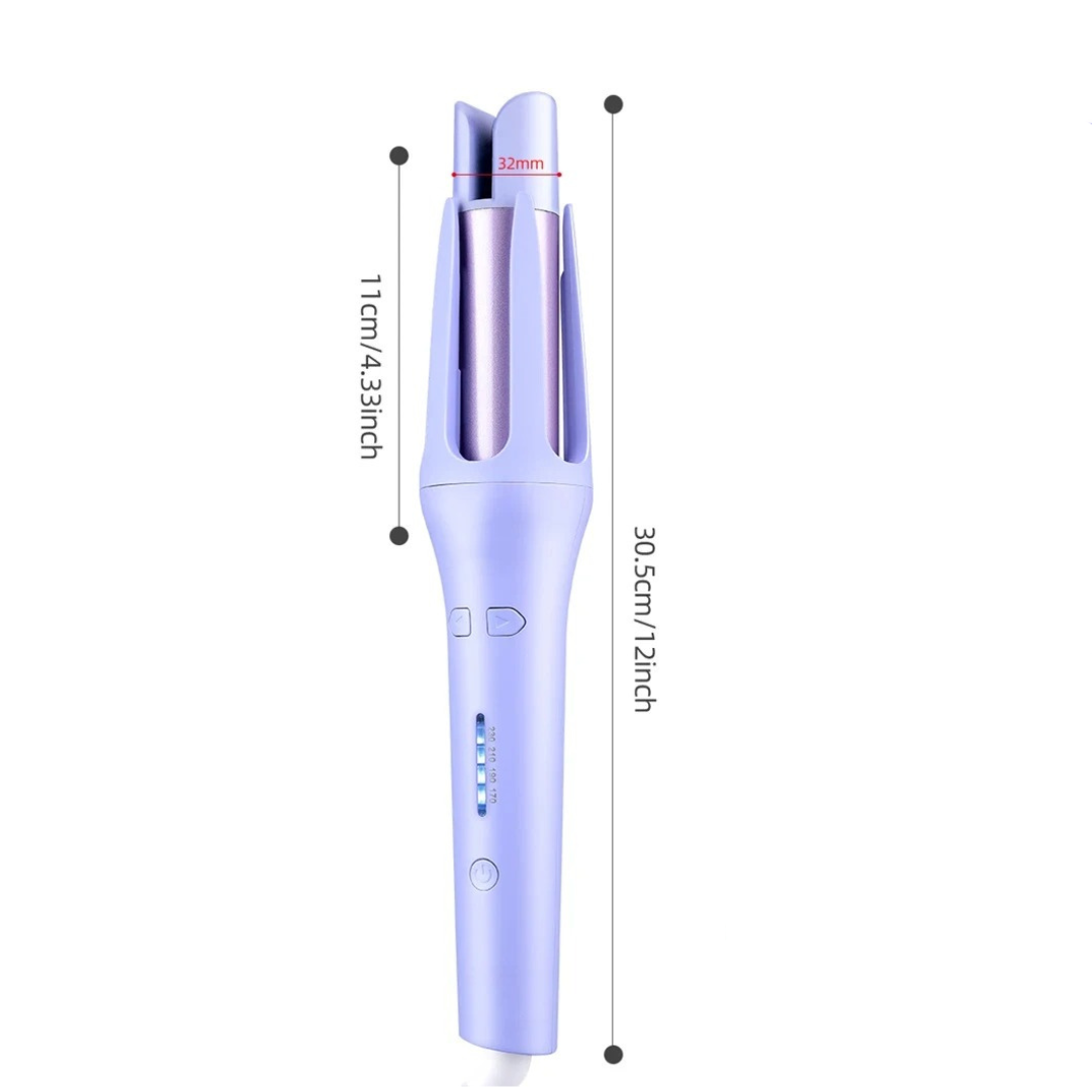 Automatic rotating ceramic curling iron