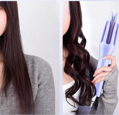 Automatic rotating ceramic curling iron