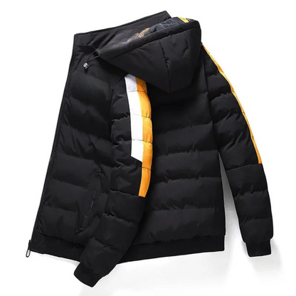 Reversible winter jacket for men