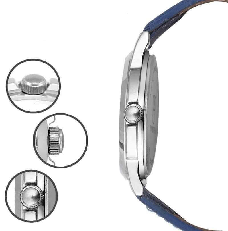 Vintage Traveler's Leather Watch