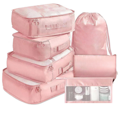 7-Piece Travel Organiser