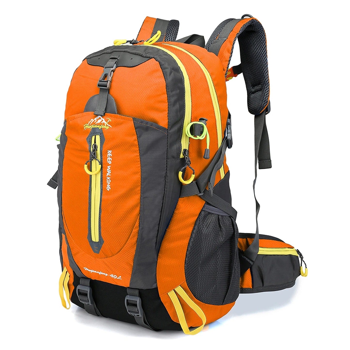 40L water-resistant travel backpack