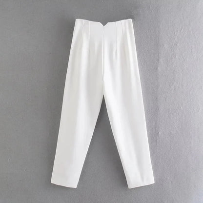 Women's high-waisted trousers