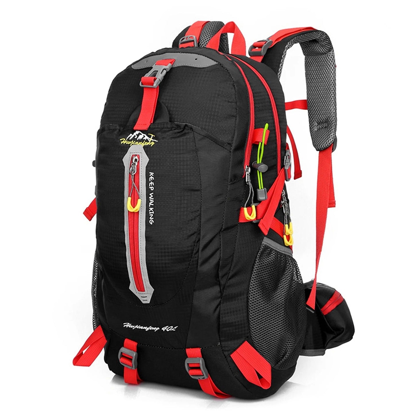 40L water-resistant travel backpack