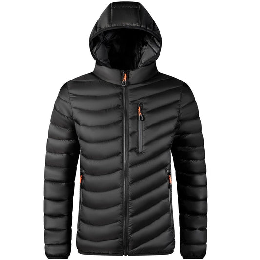 Lightweight cotton quilted jacket for men