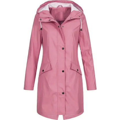 Windbreaker Raincoat Trench Coat for ladies