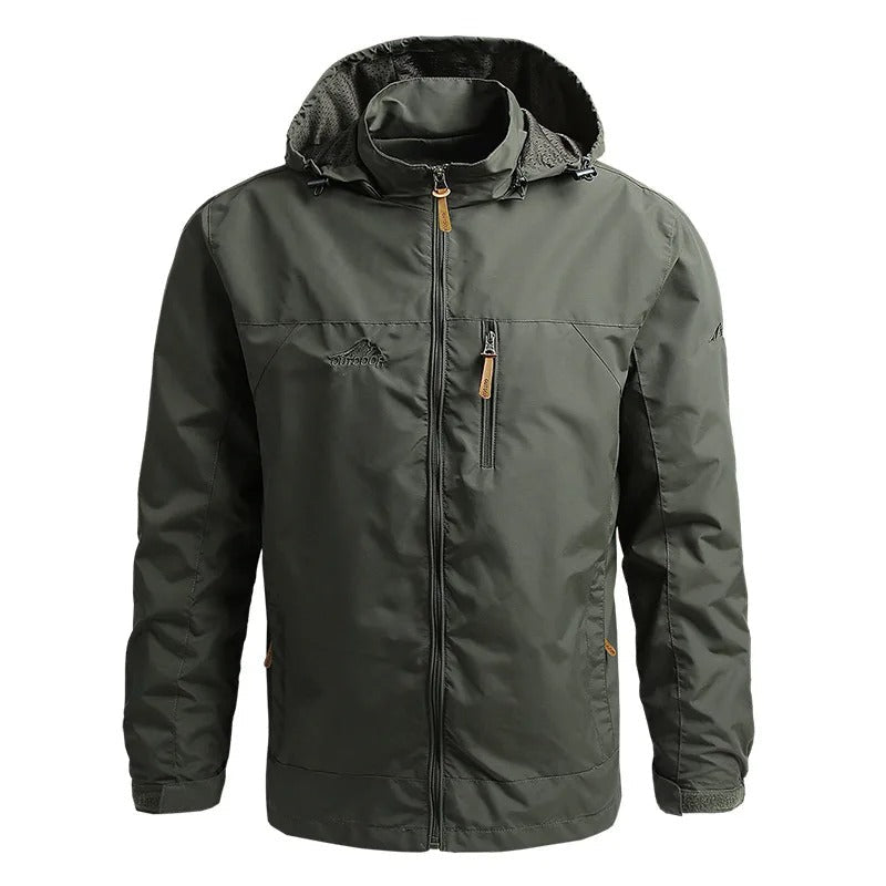 Tactical windbreaker jacket for men