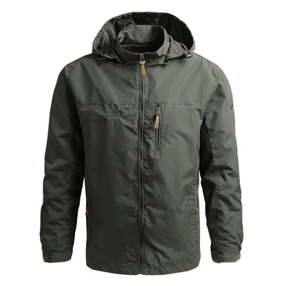 Tactical windbreaker jacket for men