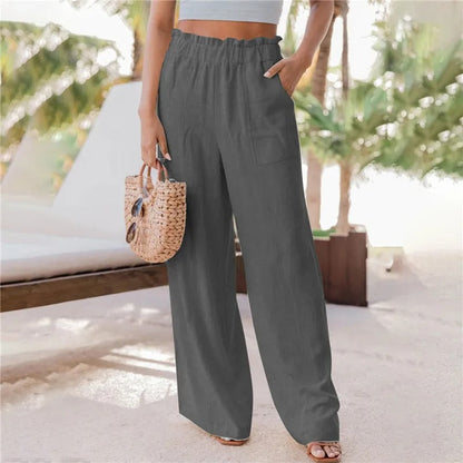 Women's wide-leg trousers
