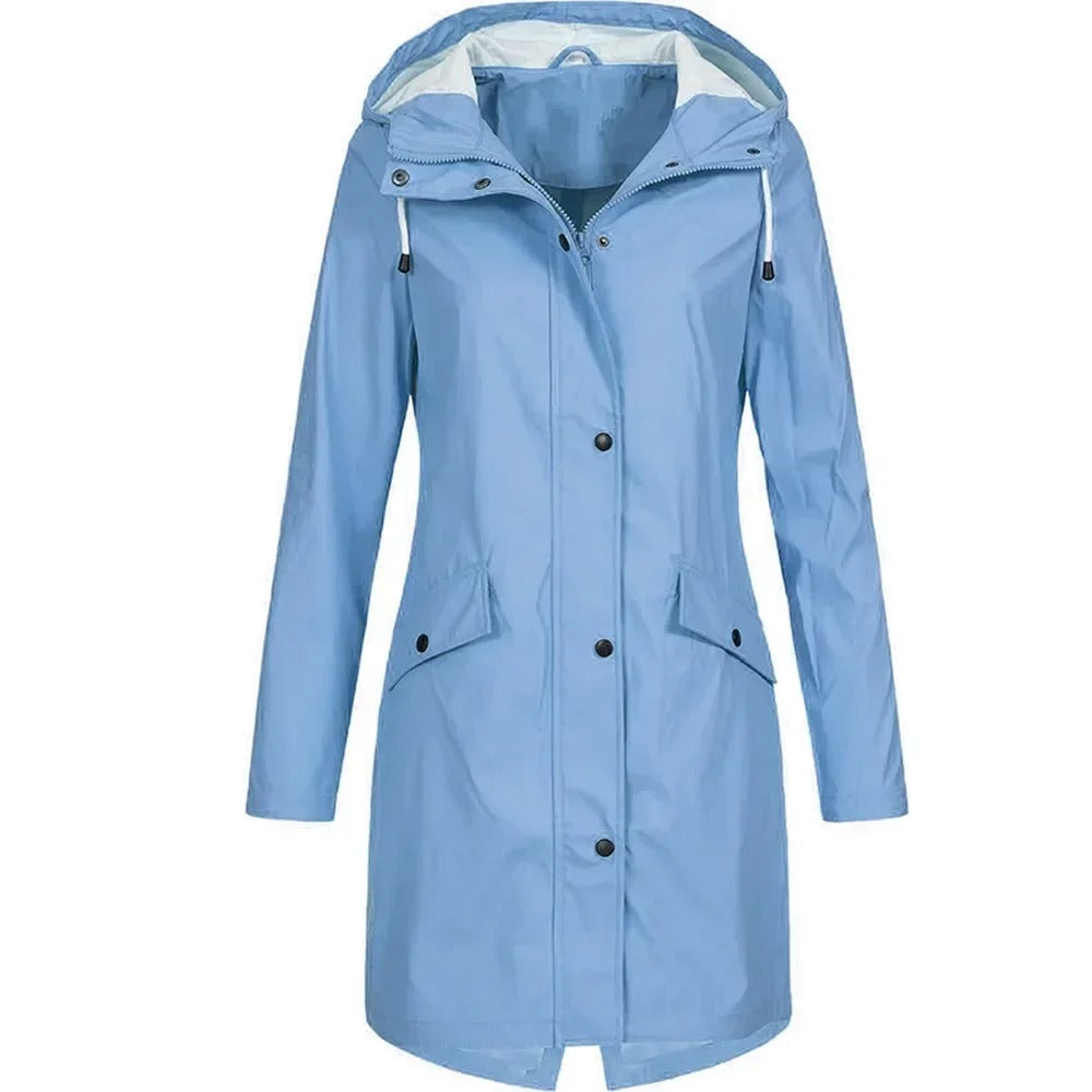 Windbreaker Raincoat Trench Coat for ladies