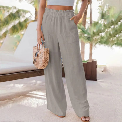 Women's wide-leg trousers