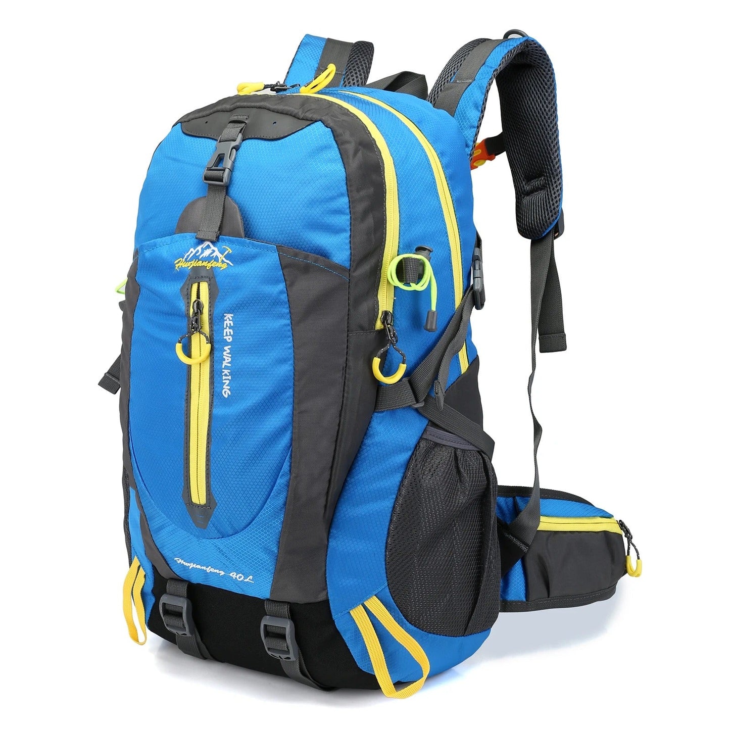 40L water-resistant travel backpack