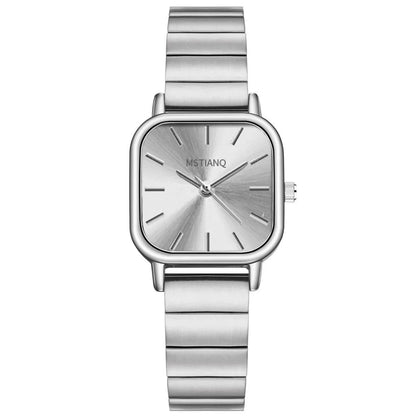 Luxury ladies' watch with steel strap