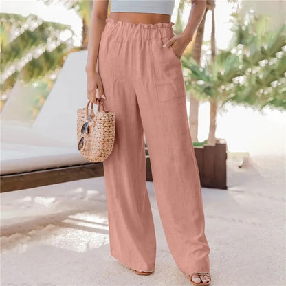 Women's wide-leg trousers