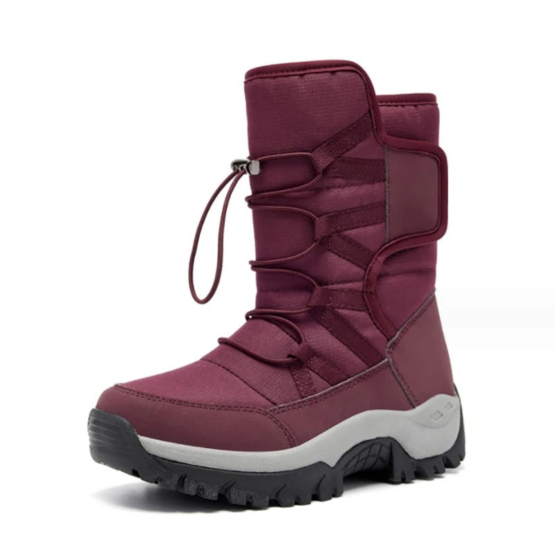 Non-slip snow boots for ladies