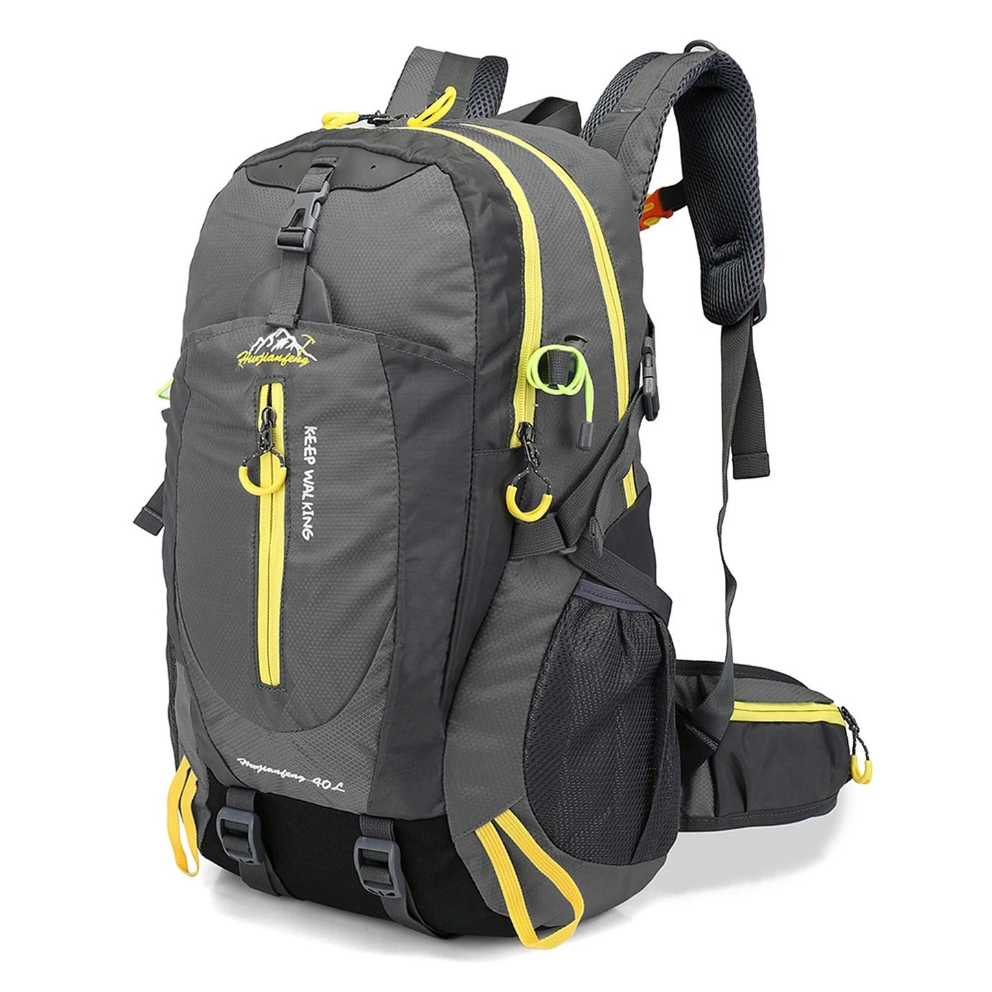40L water-resistant travel backpack