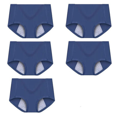 5 Pieces High-waist leak-proof menstrual panties
