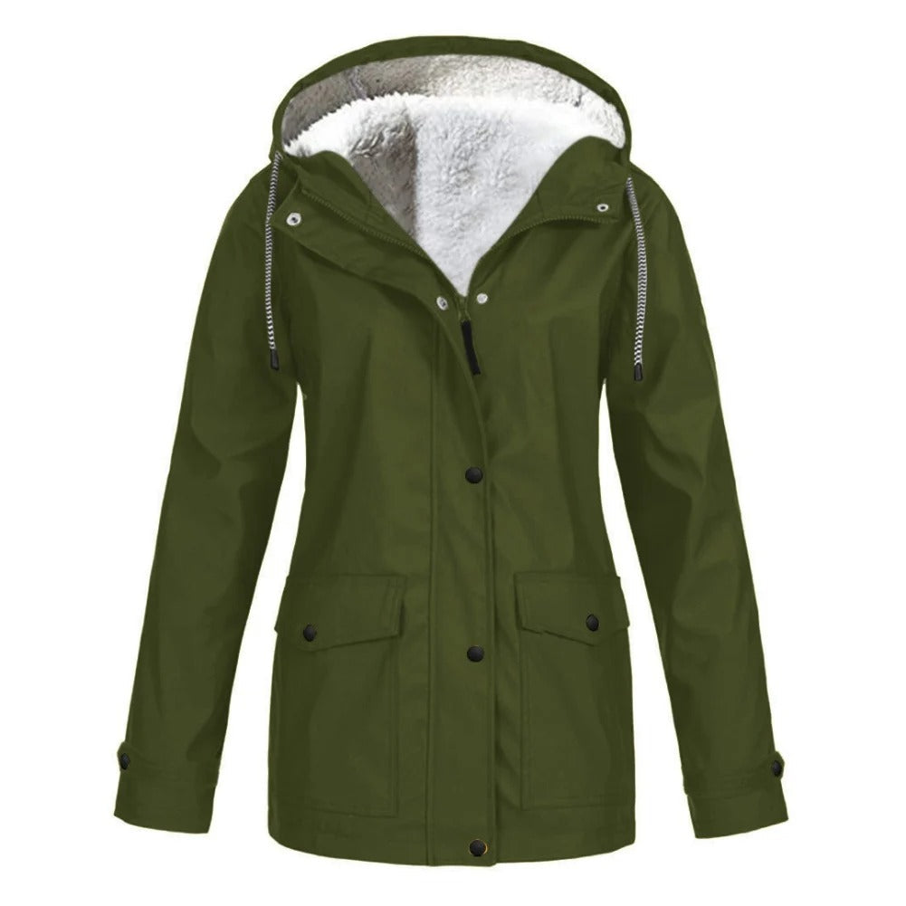 Warm winter ski jacket for ladies