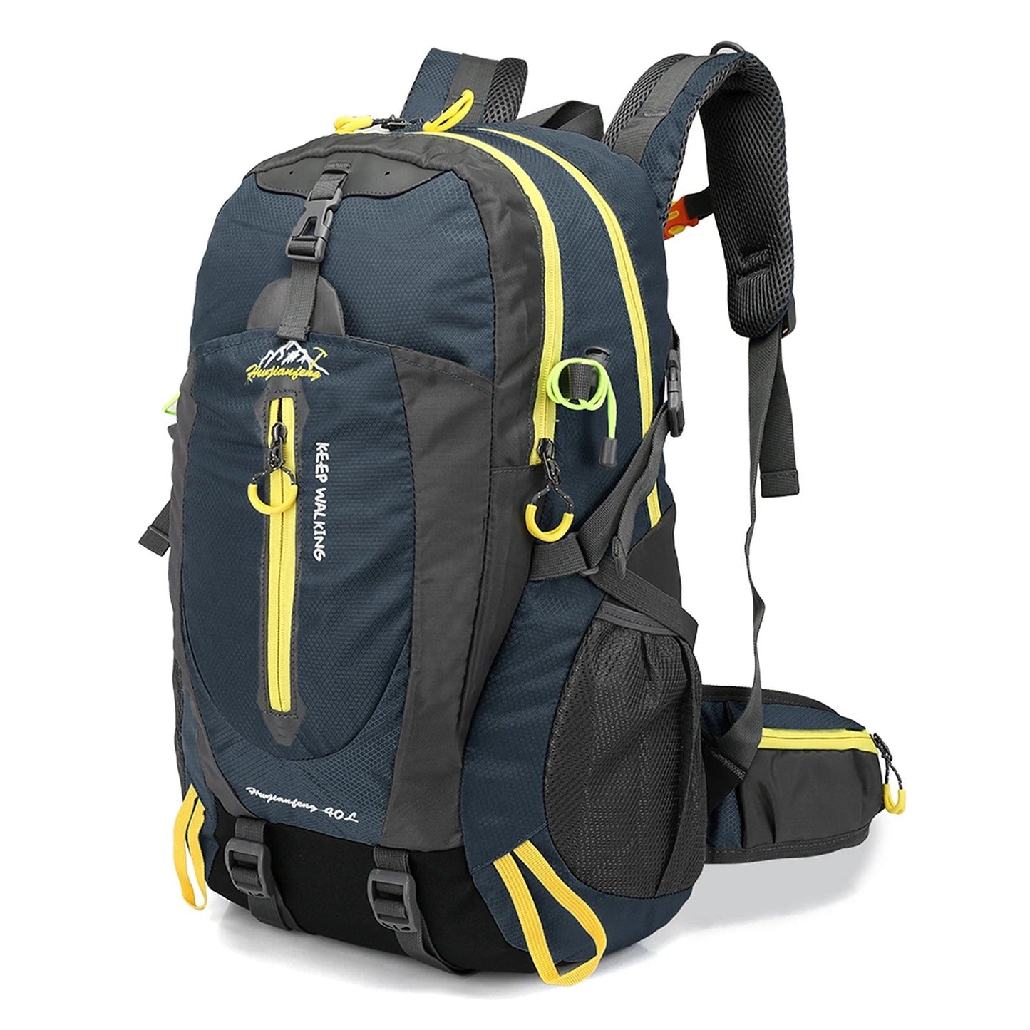 40L water-resistant travel backpack