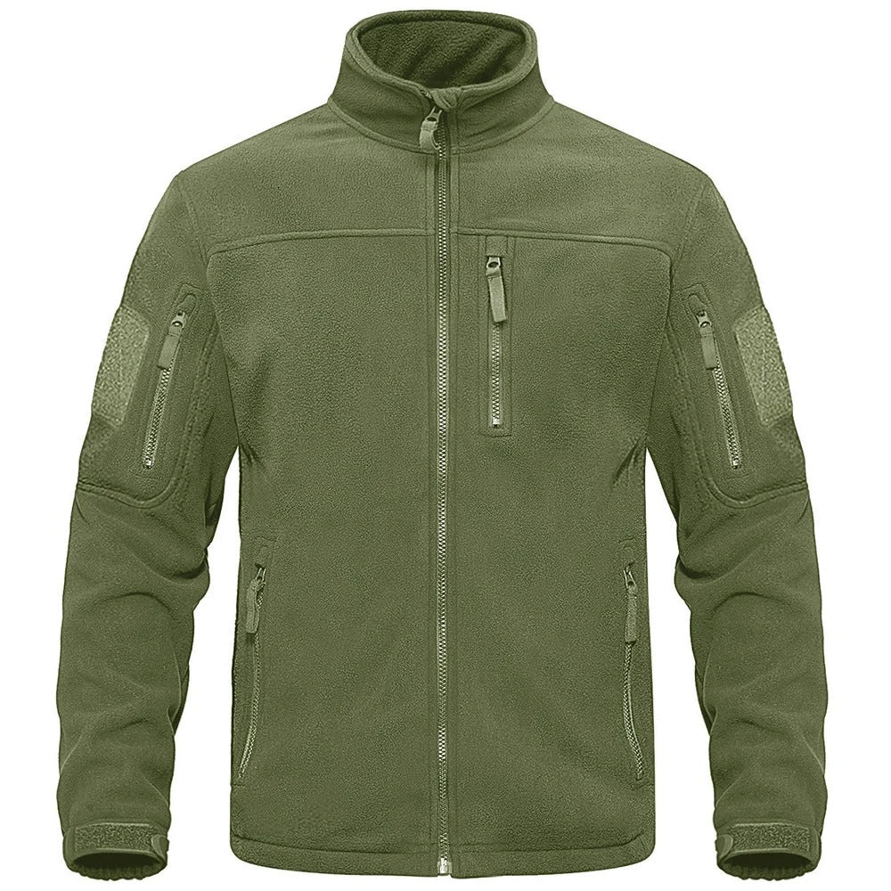 Men's full-zip fleece jacket