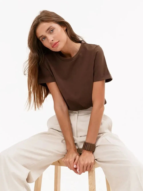 Basic Cotton T-shirt for Women