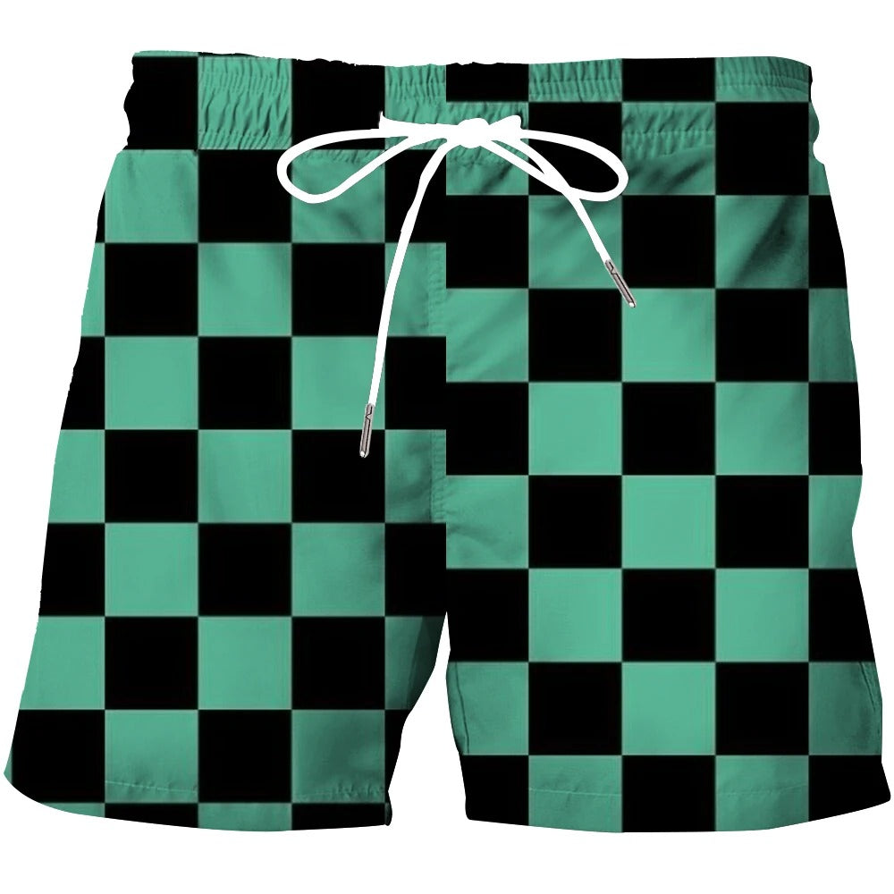 Men's 3D Pattern Shorts