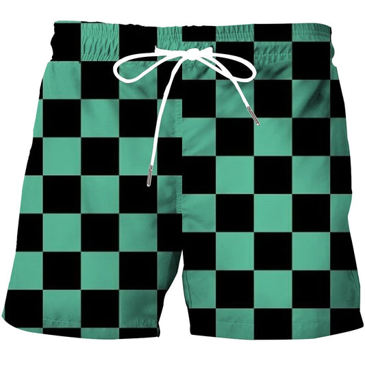 Men's 3D Pattern Shorts