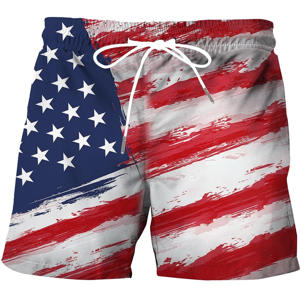 Men's 3D Pattern Shorts