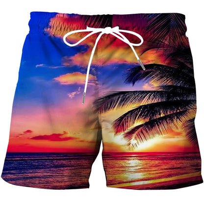 Men's 3D Pattern Shorts
