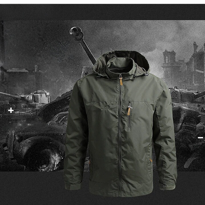 Tactical windbreaker jacket for men