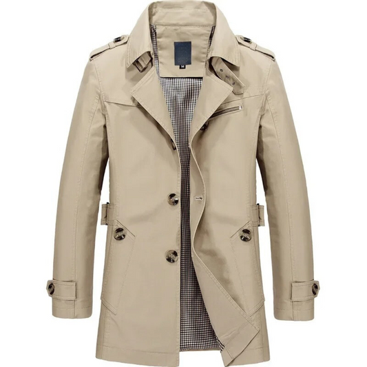 Winter coat Windbreaker men's Trench coat