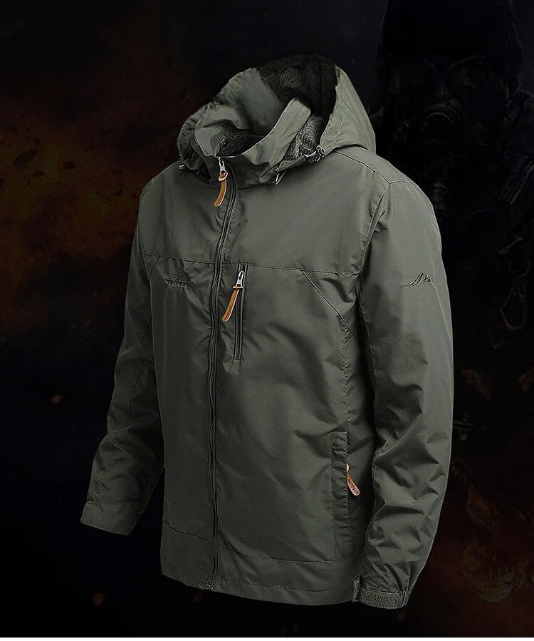 Tactical windbreaker jacket for men