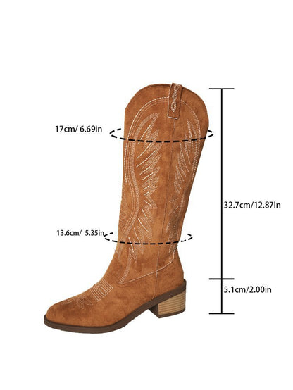 Women's Knee High Western Boots