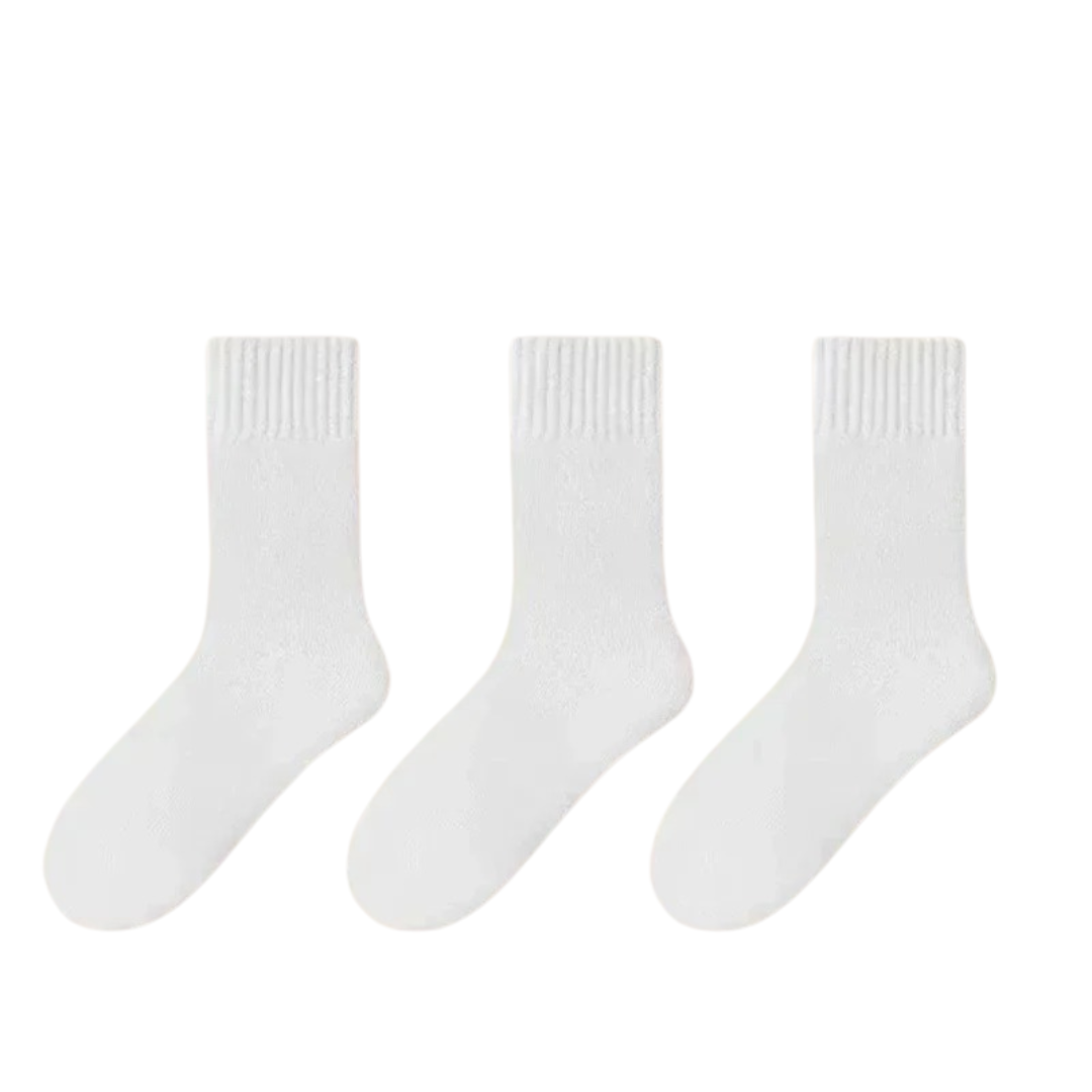 3 pairs of thick women's socks