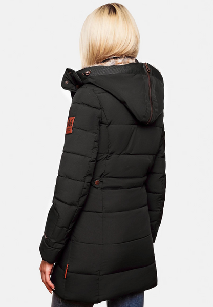 Warm cotton quilted women's jacket