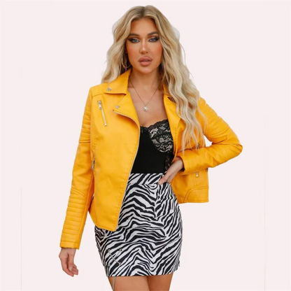 Women's Leather Style Jacket