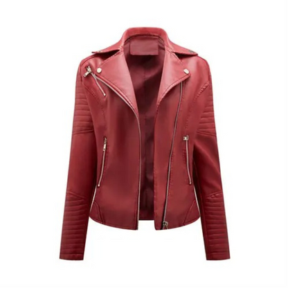 Women's Leather Style Jacket